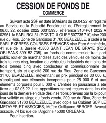 Contenu publication