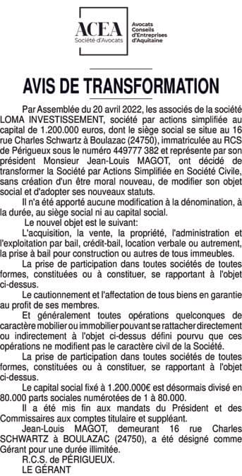 Contenu publication