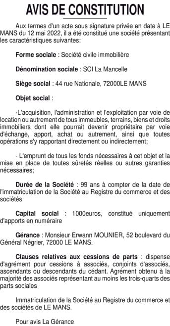 Contenu publication