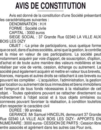 Contenu publication