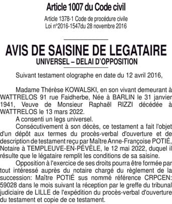 Contenu publication