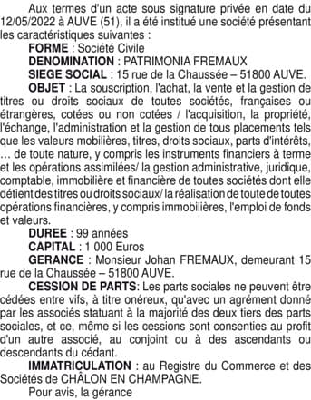 Contenu publication