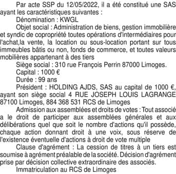 Contenu publication