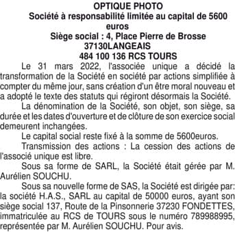 Contenu publication