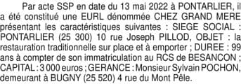 Contenu publication