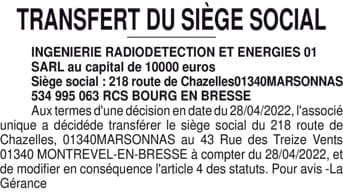 Contenu publication