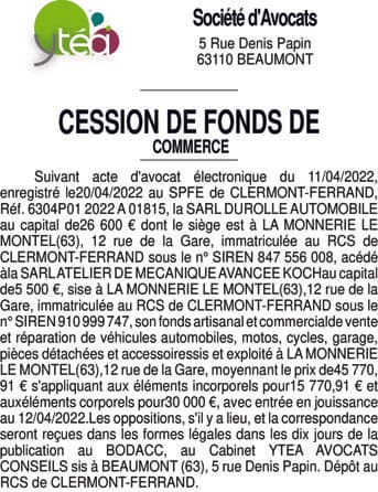 Contenu publication