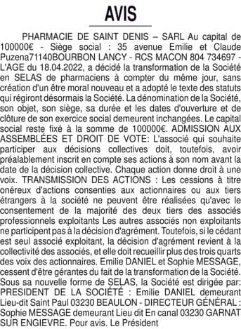 Contenu publication