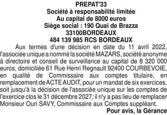 Contenu publication