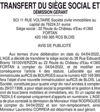 Contenu publication