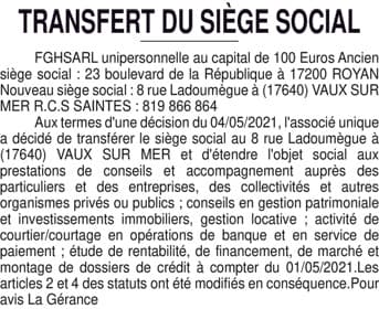 Contenu publication