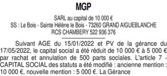 Contenu publication