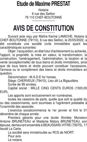Contenu publication