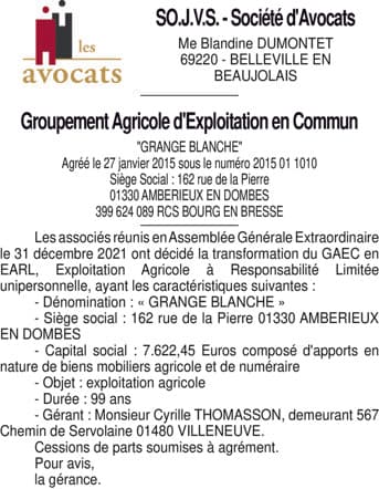 Contenu publication