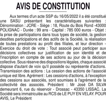Contenu publication