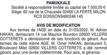 Contenu publication