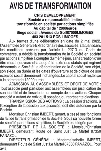 Contenu publication