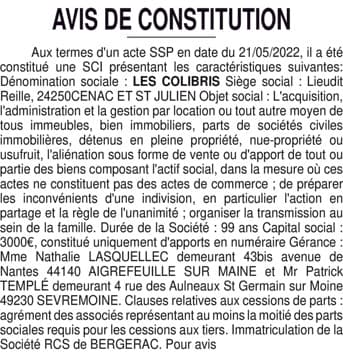 Contenu publication
