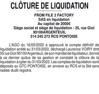 Contenu publication