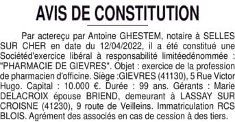 Contenu publication