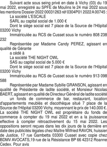 Contenu publication