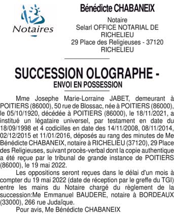 Contenu publication