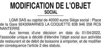 Contenu publication