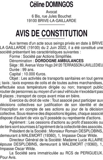 Contenu publication