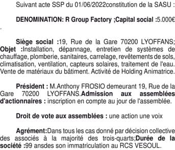 Contenu publication
