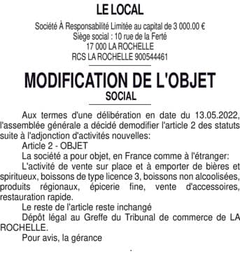 Contenu publication