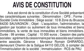 Contenu publication
