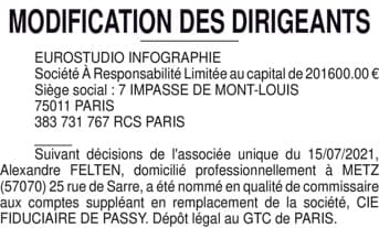 Contenu publication