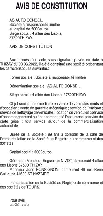 Contenu publication