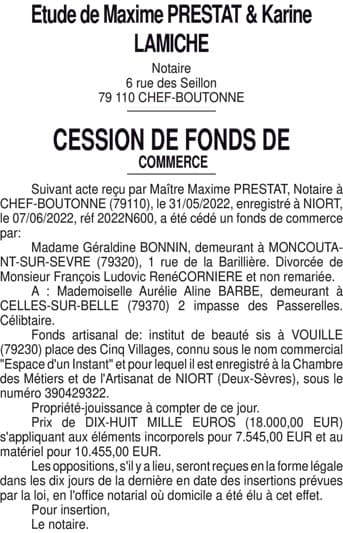 Contenu publication