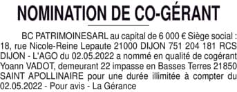 Contenu publication