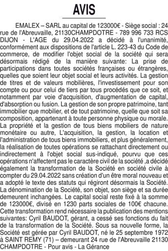 Contenu publication