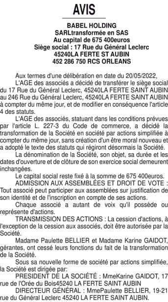 Contenu publication