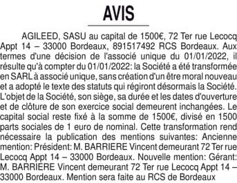 Contenu publication