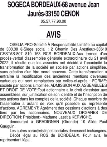 Contenu publication