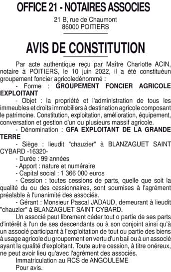 Contenu publication
