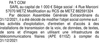 Contenu publication
