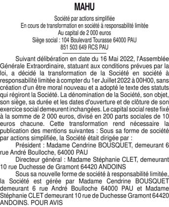 Contenu publication