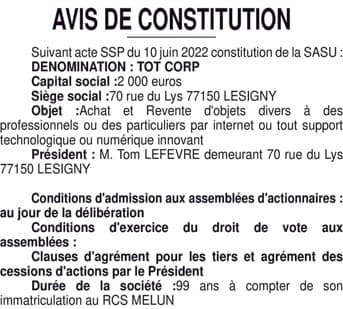 Contenu publication