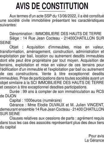 Contenu publication