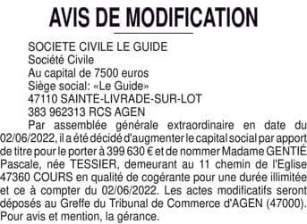 Contenu publication