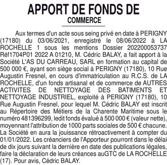 Contenu publication