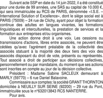 Contenu publication