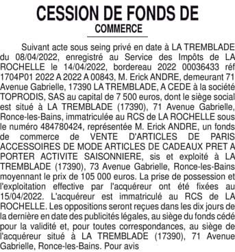 Contenu publication