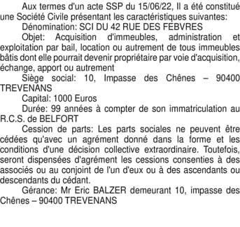 Contenu publication
