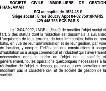 Contenu publication